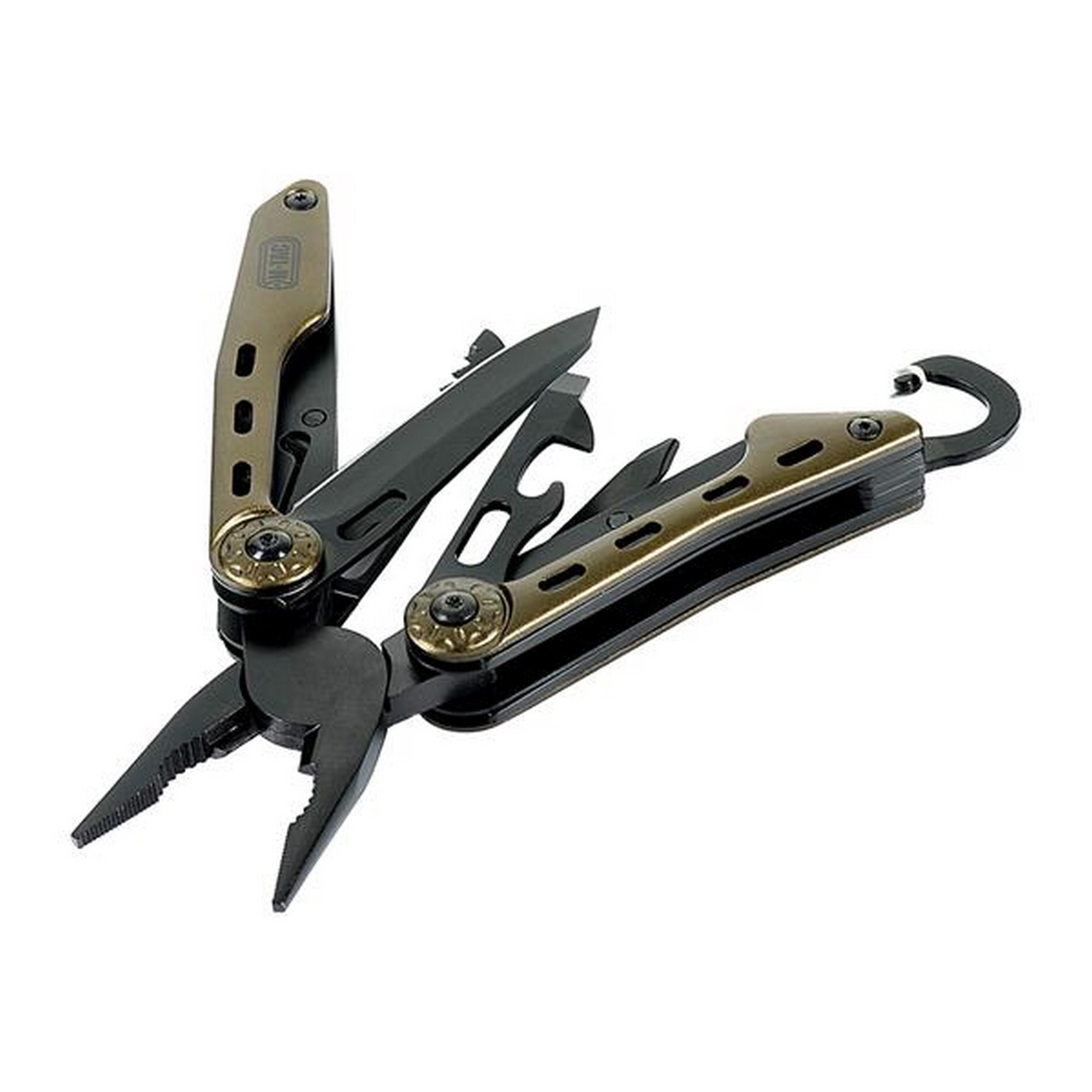M-TAC® Multitool aus Edelstahl mit Nylon-Tasche | Typ 5 | Farbe: Oliv