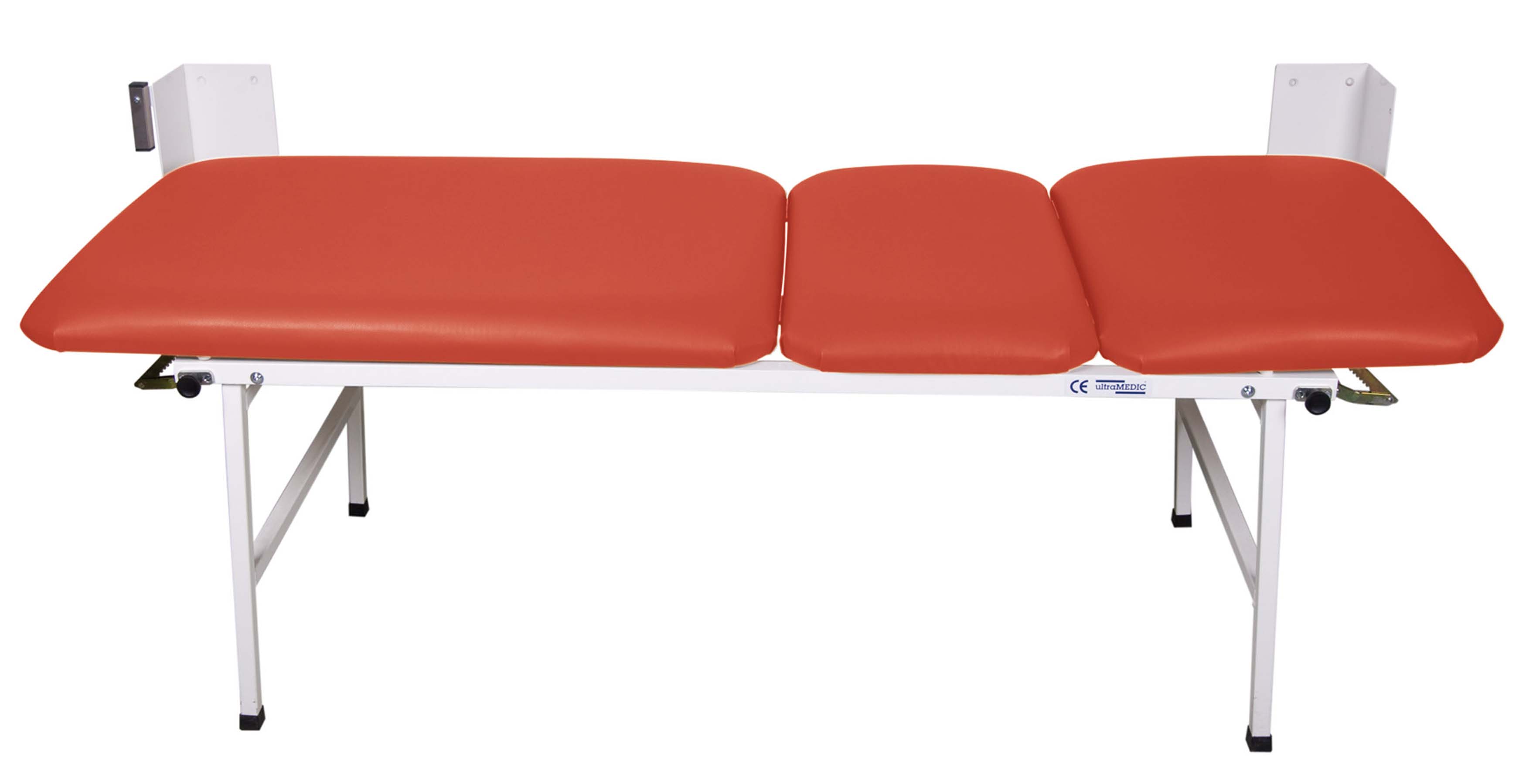 ultraMEDIC® Wandklapp-Ruheraumliege ultraCLAP 300 | Höhe: 68 cm | Farbe: Rot