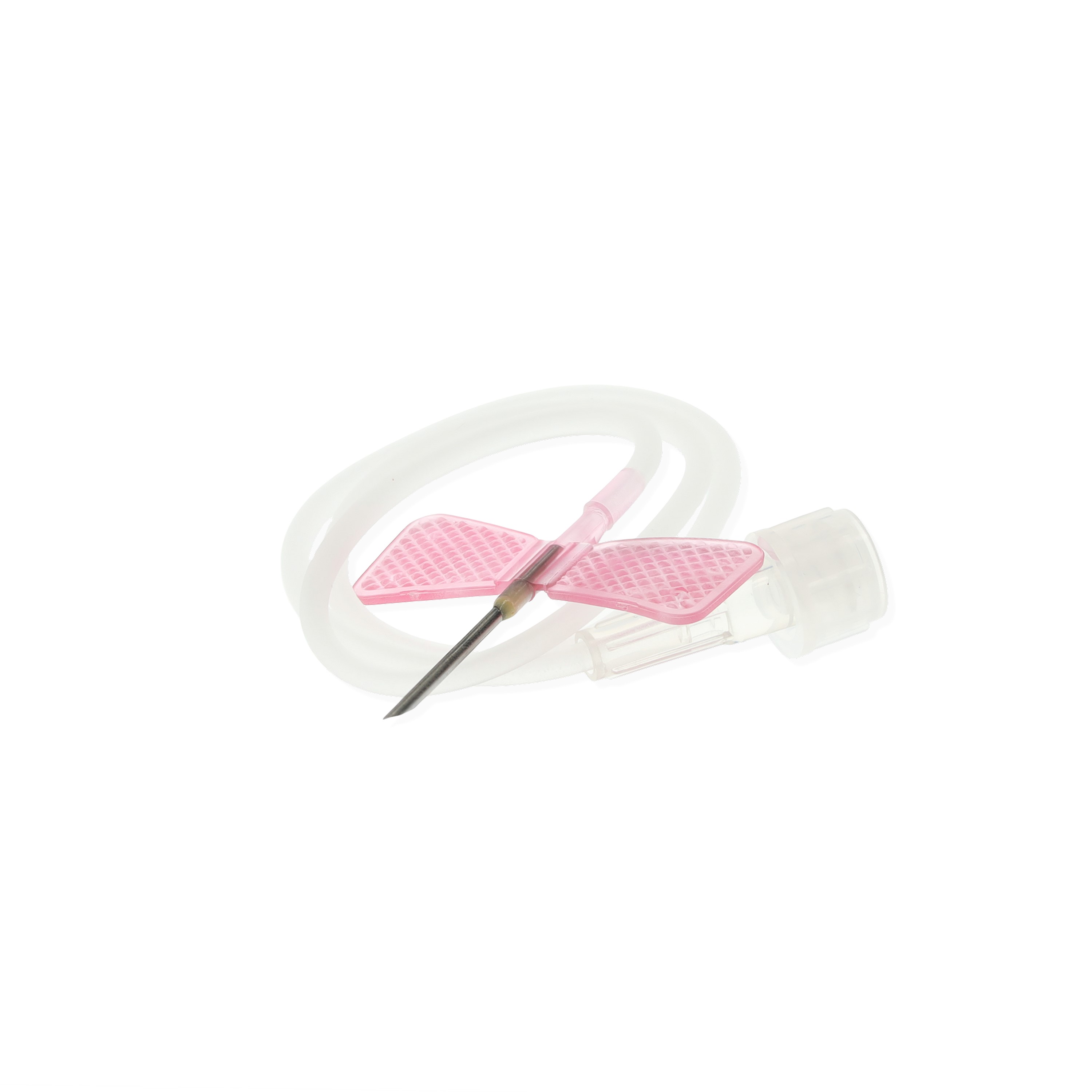 Dispomed® ECOFLO® Flügelkanülen 18G x / 1,2 x 19 mm | Farbe: Rosa  | Packung á 100 Stück