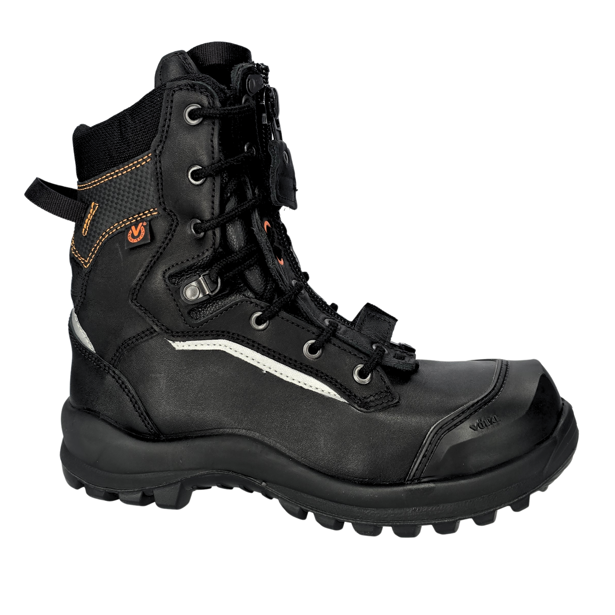 VÖLKL® Rettungsdienststiefel Rescue Pro mit Schnürsystem | Farbe: Schwarz