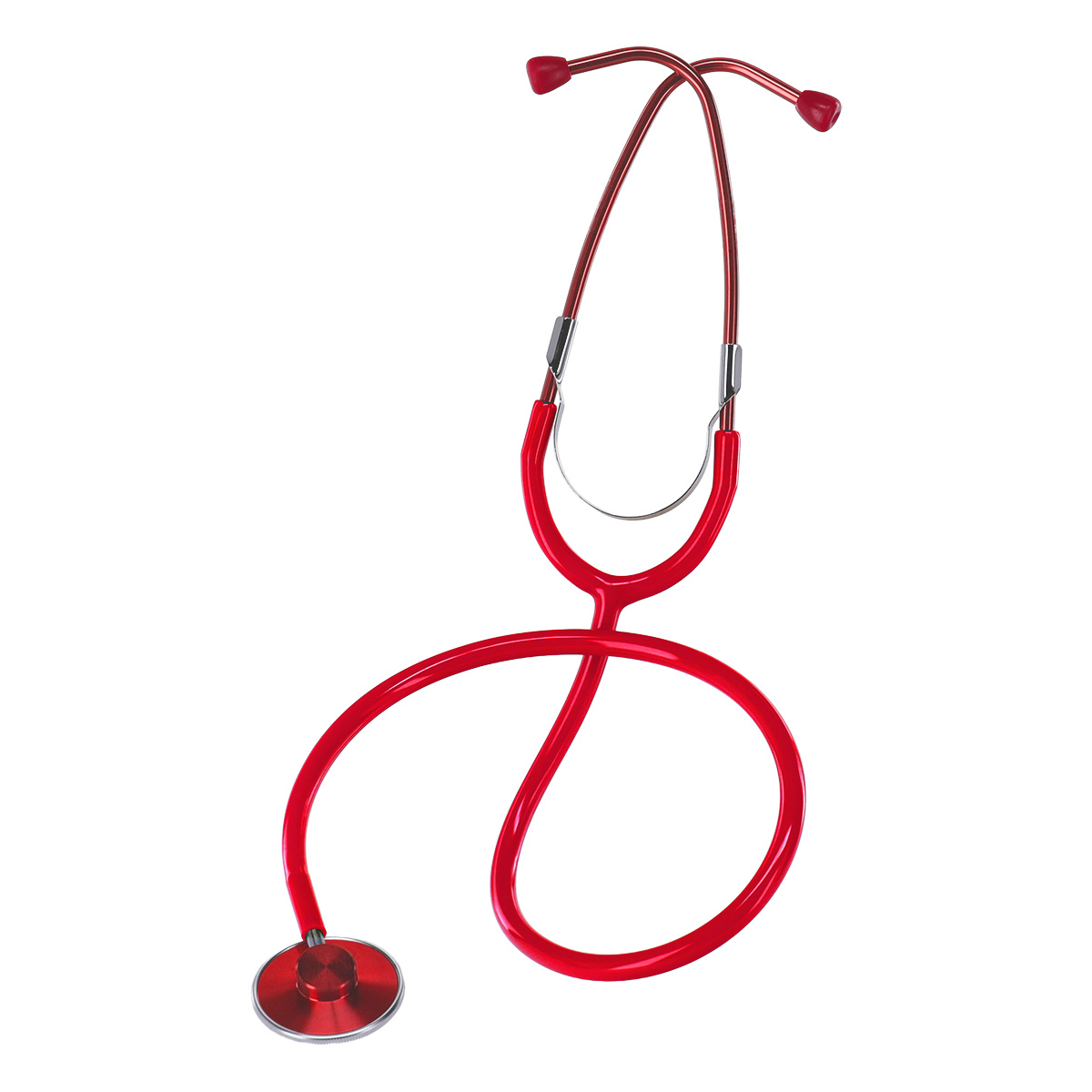 nextRESCUE® Standard Schwestern Stethoskop für Erwachsene | Farbe: Red