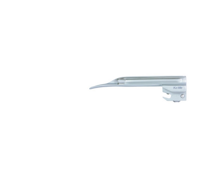 KaWe® Laryngoskopspatel MEGALIGHT® aus Metall nach Miller | Mehrweg | Größe: 1