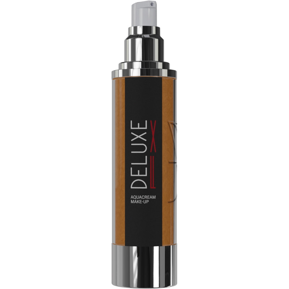 DELUXE-FX Schminke Aqua Cream Make-Up | Farbe: C36 / Kastanie, Hautton | Flasche á 100 ml