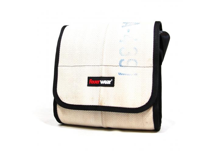 Feuerwear® Messenger Bag Umhängetasche Carl | Farbe: Weiß