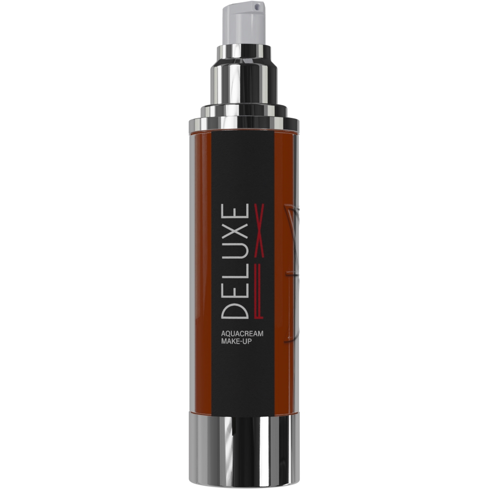 DELUXE-FX Schminke Aqua Cream Make-Up | Farbe: C33 / Espresso, Hautton | Flasche á 100 ml