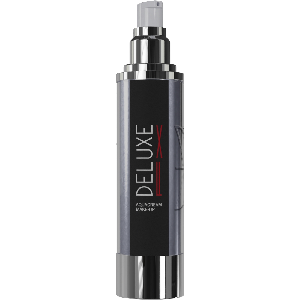  DELUXE-FX Schminke Aqua Cream Make-Up | Farbe: C15 / Silber, Metallic | Flasche á 100 ml