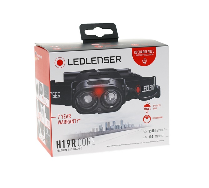 Ledlenser® H19R Core LED Stirnlampe / Kopfleuchte mit Akku | 3500 Lumen