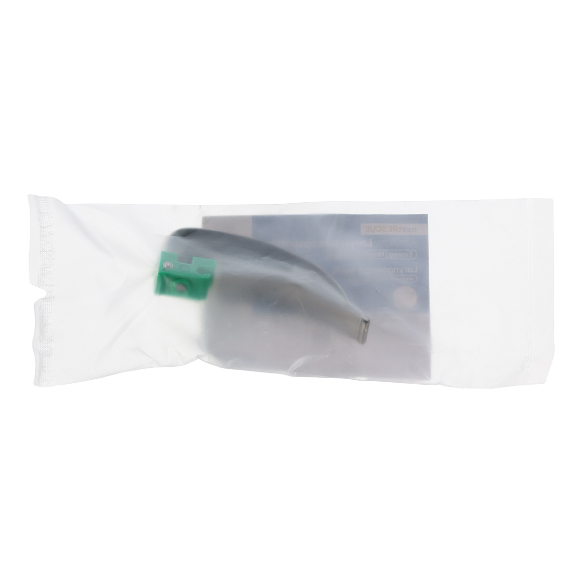 nextRESCUE® AirGlow Laryngoskop Spatel F.O. Semi Metall | Einweg | Macintosh | Größe 1
