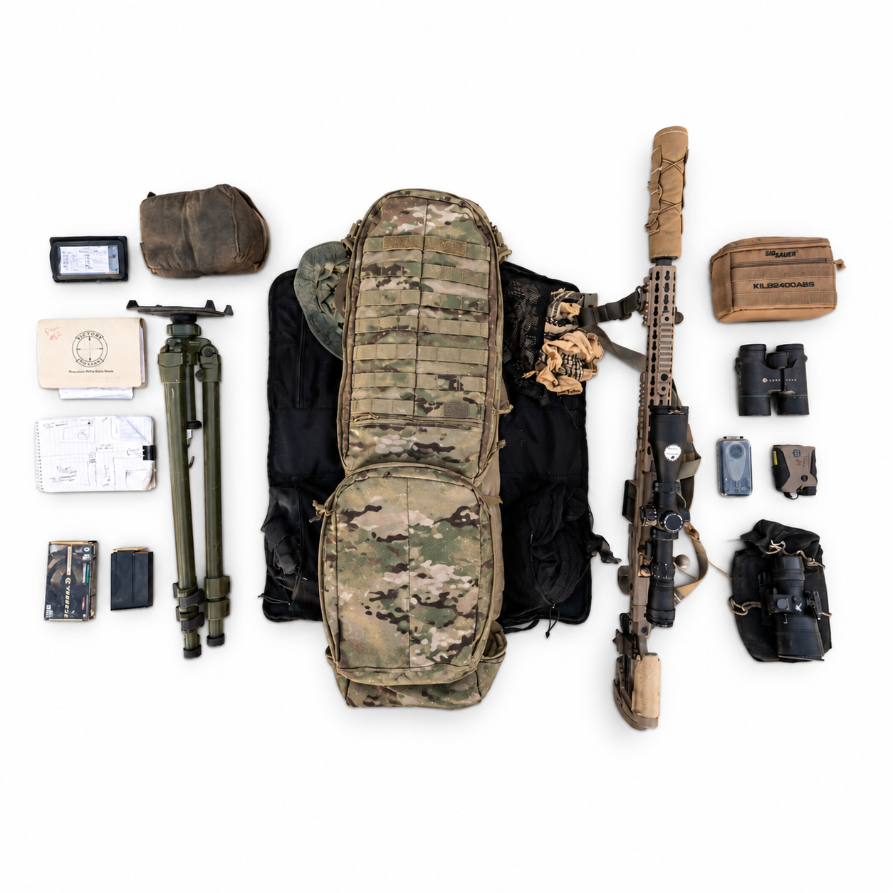 5.11 Tactical RUSH® Sierra One MultiCam® Backpack 62L | Farbe: Multicam