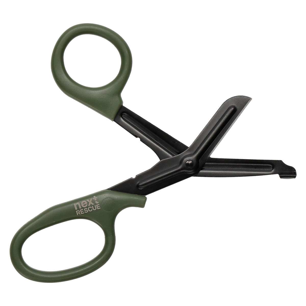 nextRESCUE® taktische Kleiderschere / Traumaschere | Farbe: Oliv