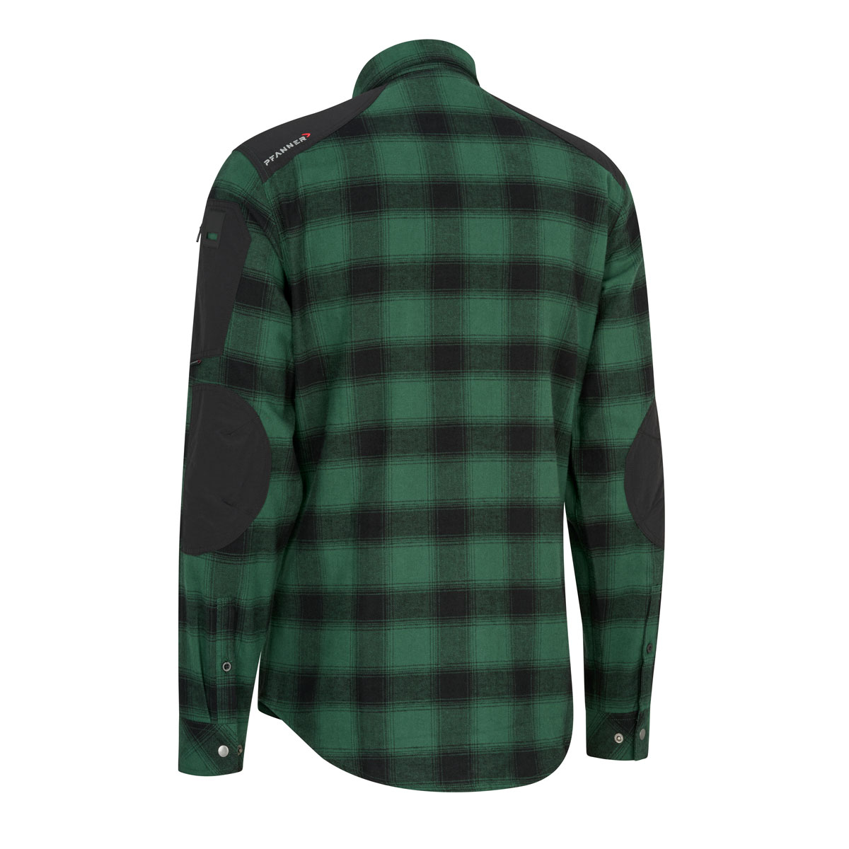 PFANNER® Flanell Funktionshemd | Farbe: Hunter-Green | Größe: XS