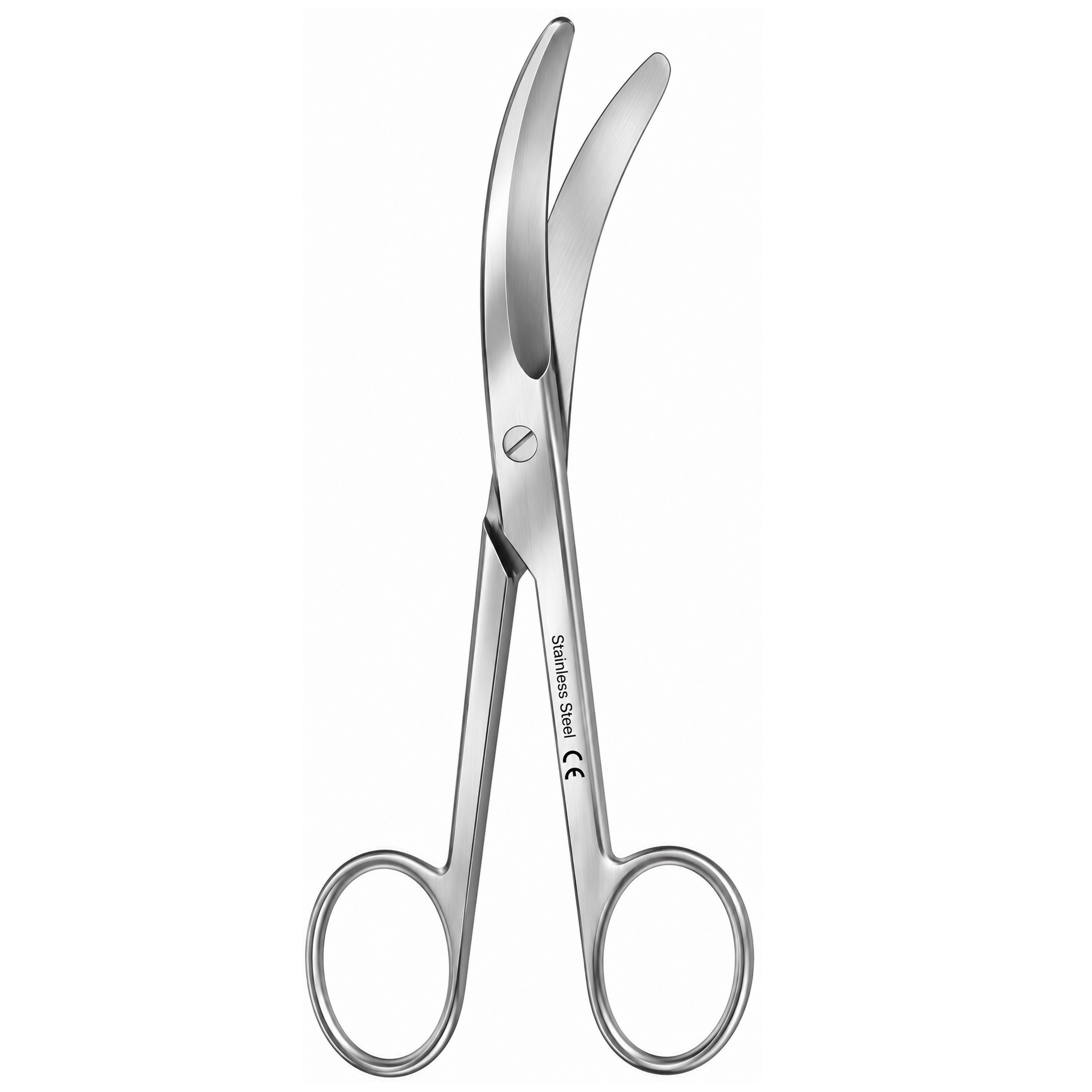Yellow's® Nabelschnurschere seitwärts gebogen | Länge: 135 mm