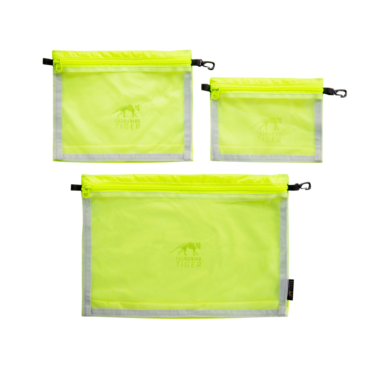 Tasmanian Tiger® Netztaschen TT Mesh Pocket Set | Farbe: Safety-Yellow