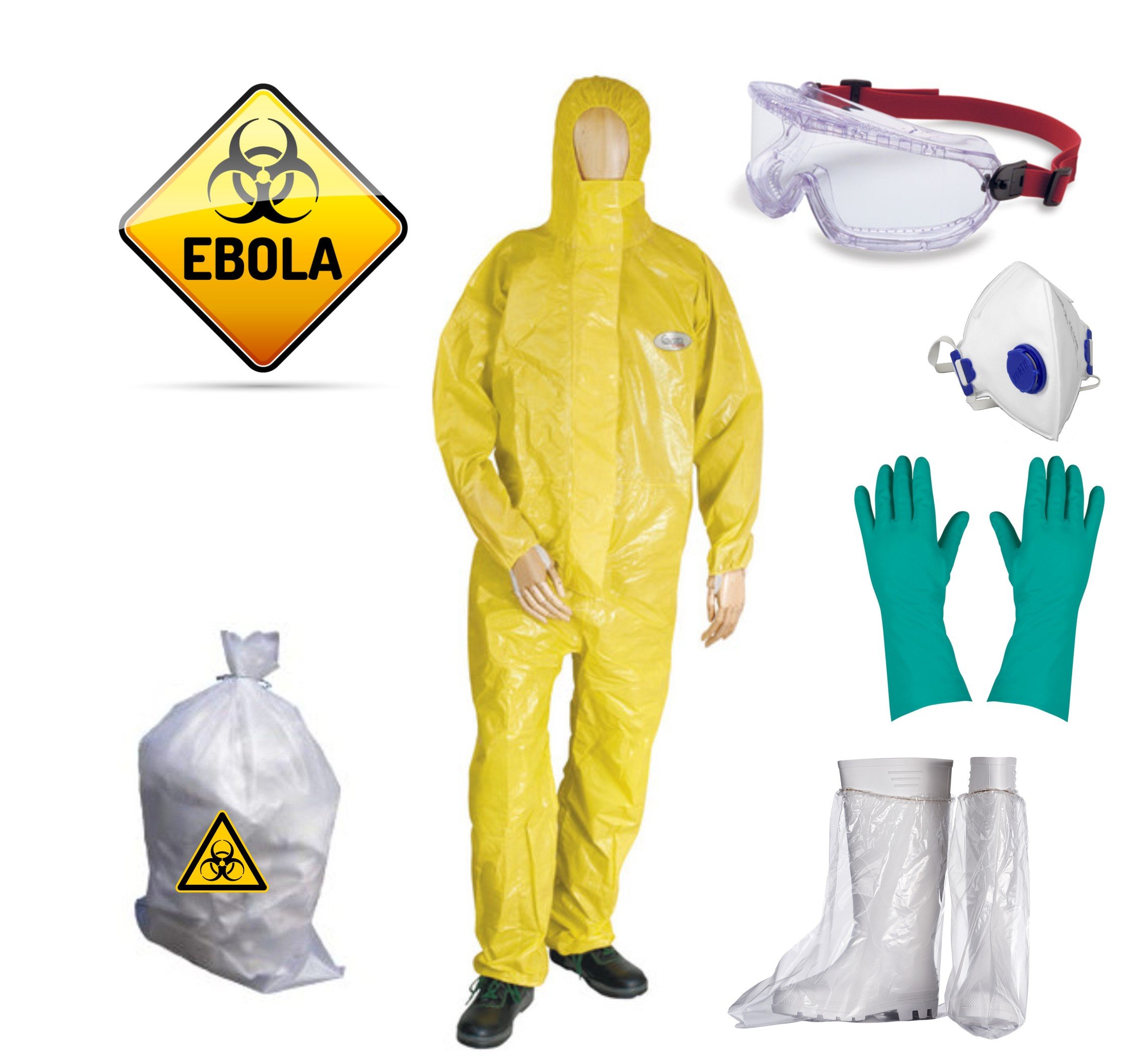 MeierMed Infektionsschutz Set - Ebola Schutz-Set - Professional