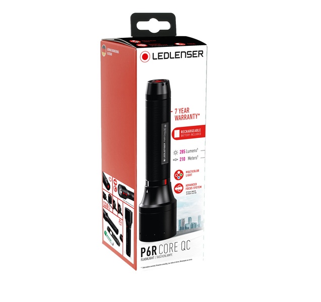 Ledlenser® P6R Core QC LED Taschenlampe | 270 Lumen