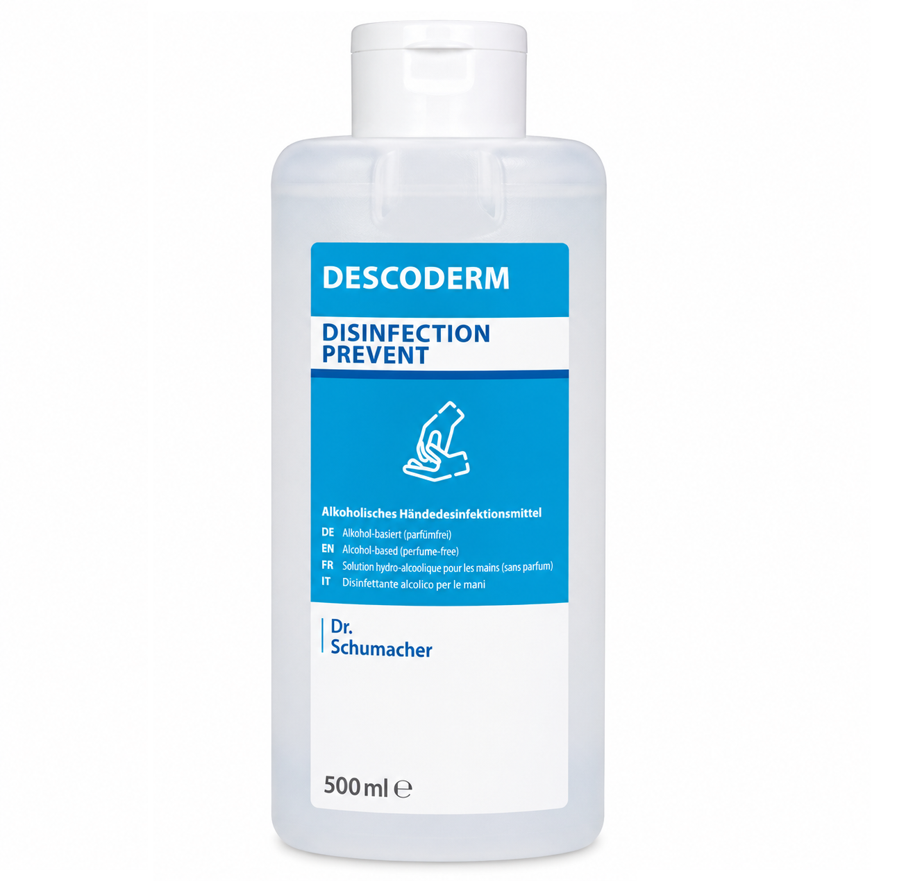 Dr. Schumacher DESCODERM® Hautdesinfektionsmittel | 500 ml Flasche