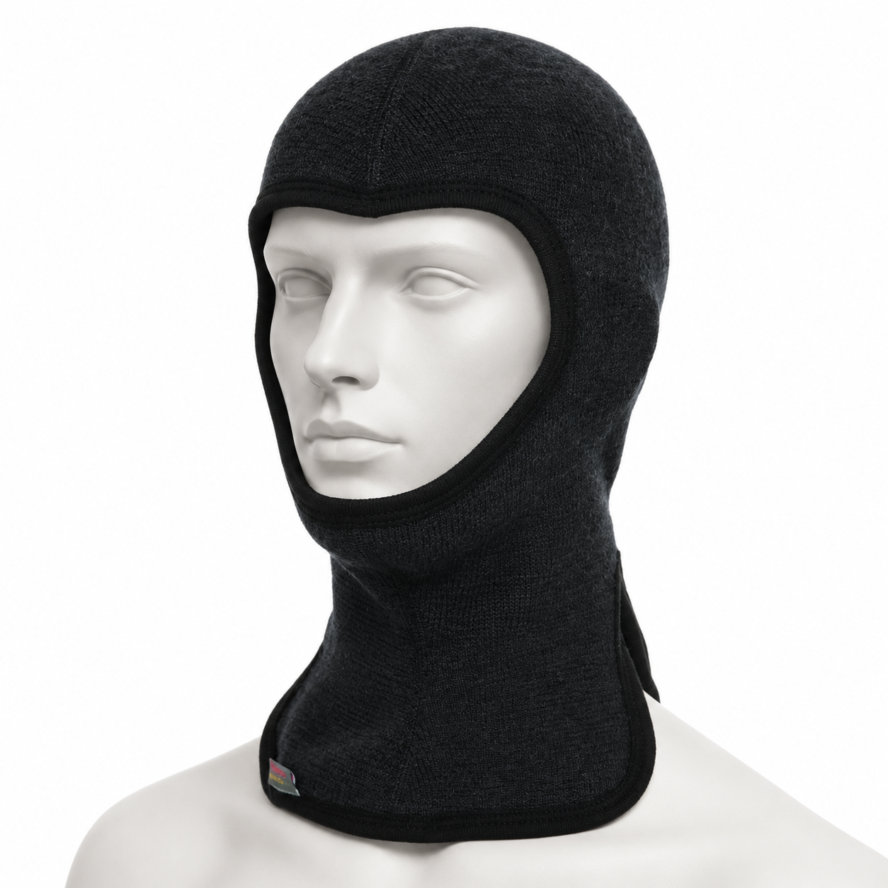 Woolpower® Balaclava Protection 400 Sturmhaube | Material: Merinowolle | Farbe: Anthrazit