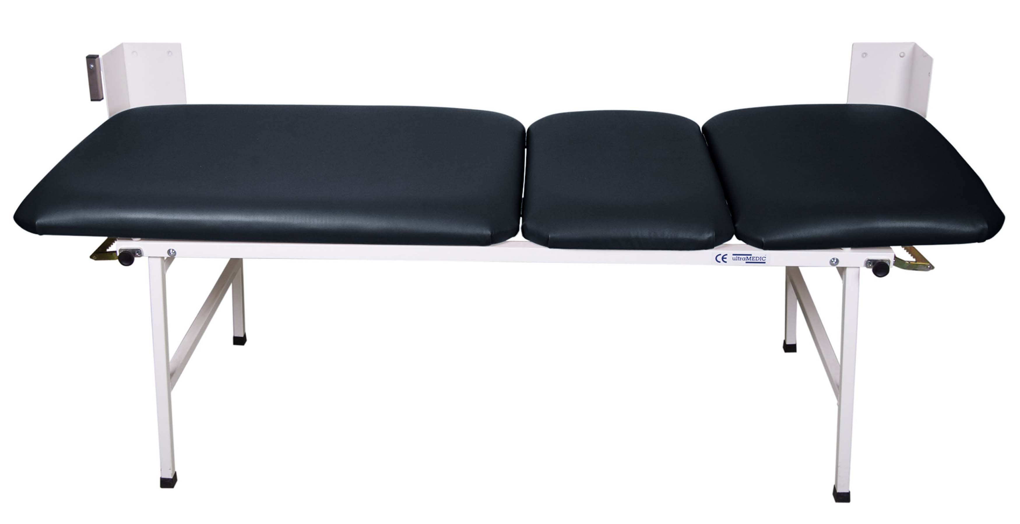ultraMEDIC® Wandklapp-Ruheraumliege ultraCLAP 300 | Höhe: 68 cm | Farbe: Schwarz