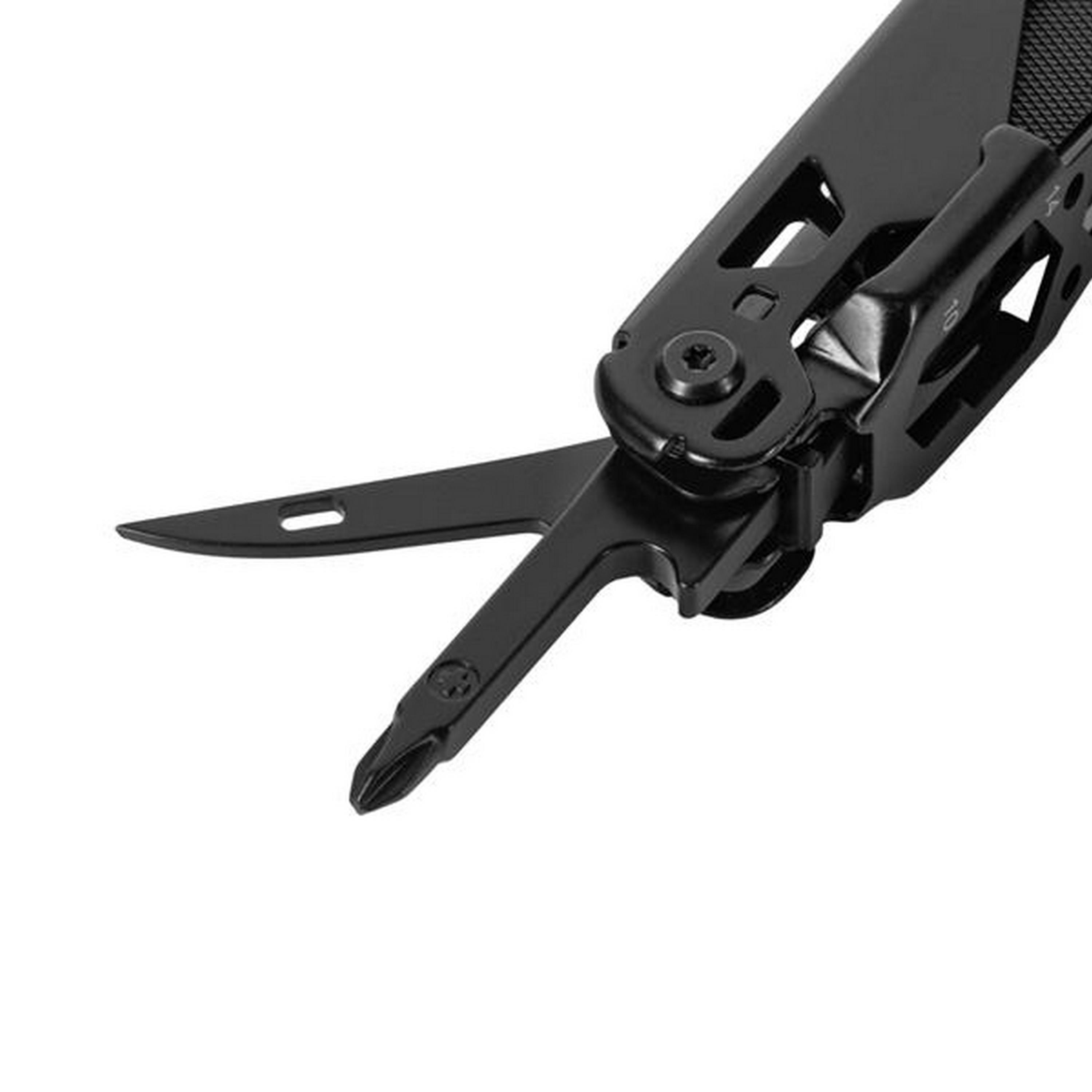 M-TAC® Multitool aus Edelstahl mit Nylon-Tasche | Typ 9 | Farbe: Black