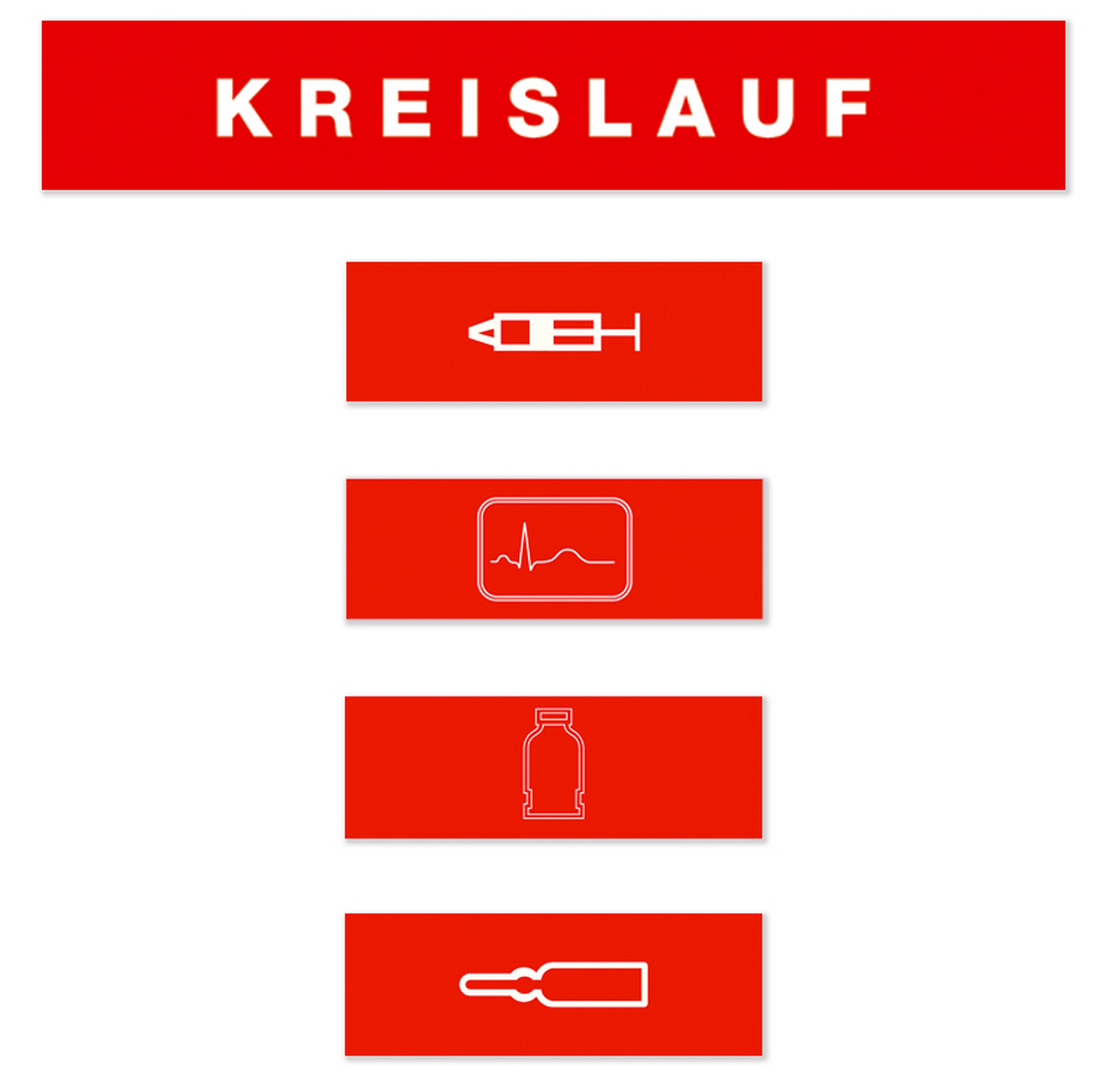Weinmann Kofferaufkleber Set | Ausführung: Kreislauf