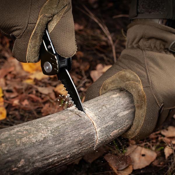 M-TAC® Kompaktes Multitool aus Edelstahl | Typ 2 | Farbe: Green / Black