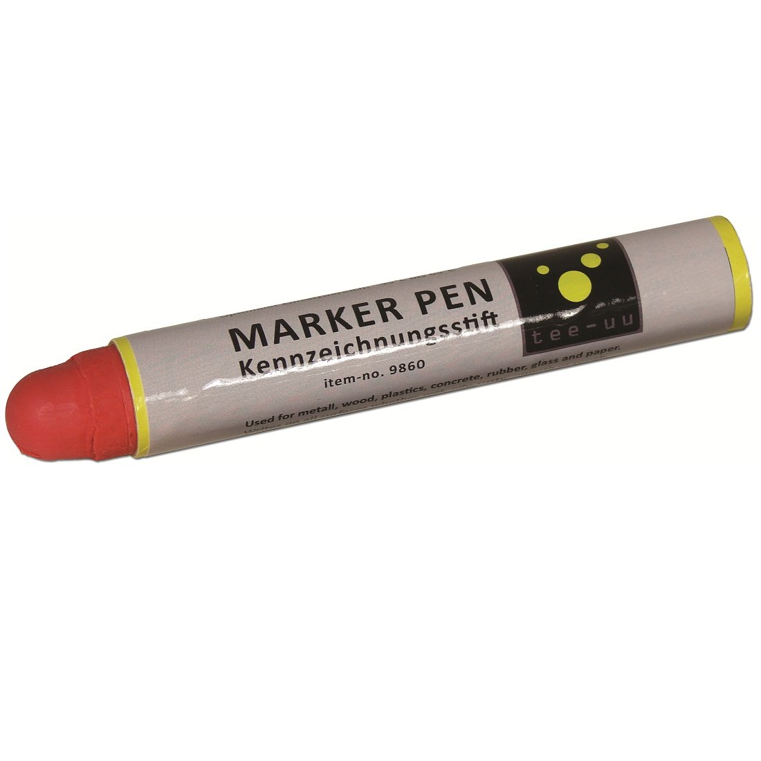 tee-uu® MARKER PEN Kennzeichnungsstift | Farbe: Rot
