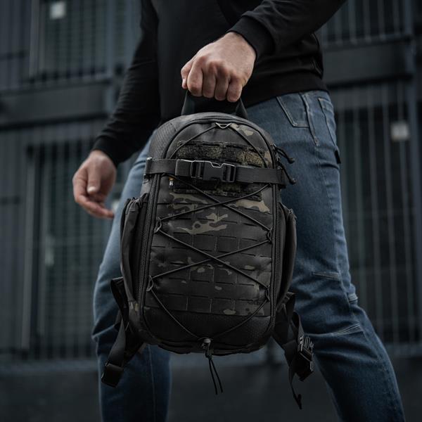 M-TAC® Elite Sturm Ergonomischer taktischer Rucksack | Volumen: 15 Liter | Farbe: Multicam Black