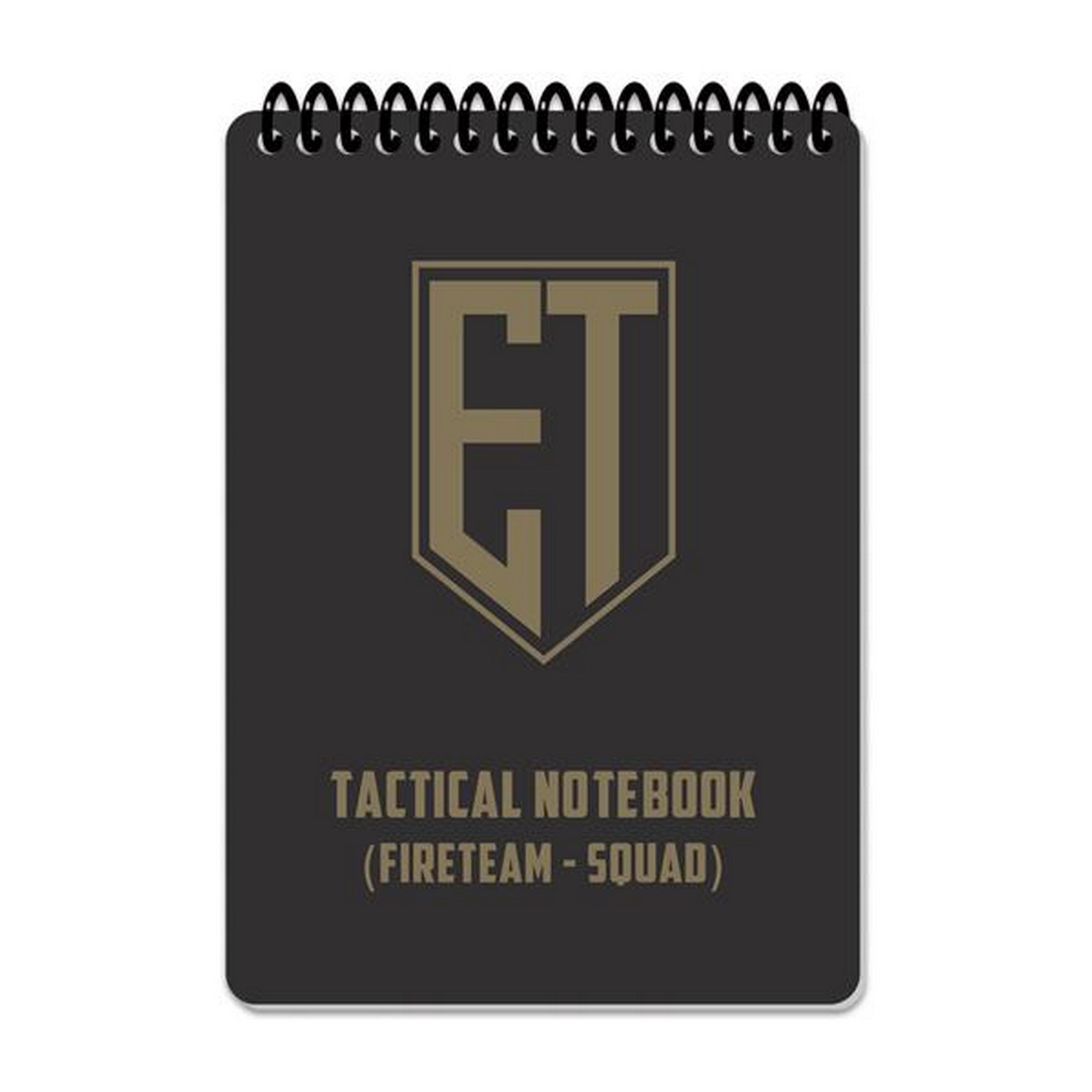 Ecopybook® Wasserdichtes Notizbuch / Tactical All Weather Notebook | Fireteam-Squad A6