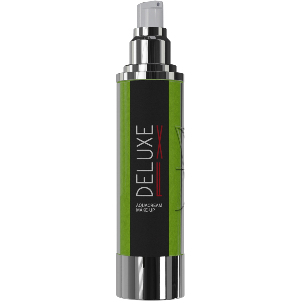 DELUXE-FX Schminke Aqua Cream Make-Up | Farbe: C60 / Limette | Flasche á 100 ml