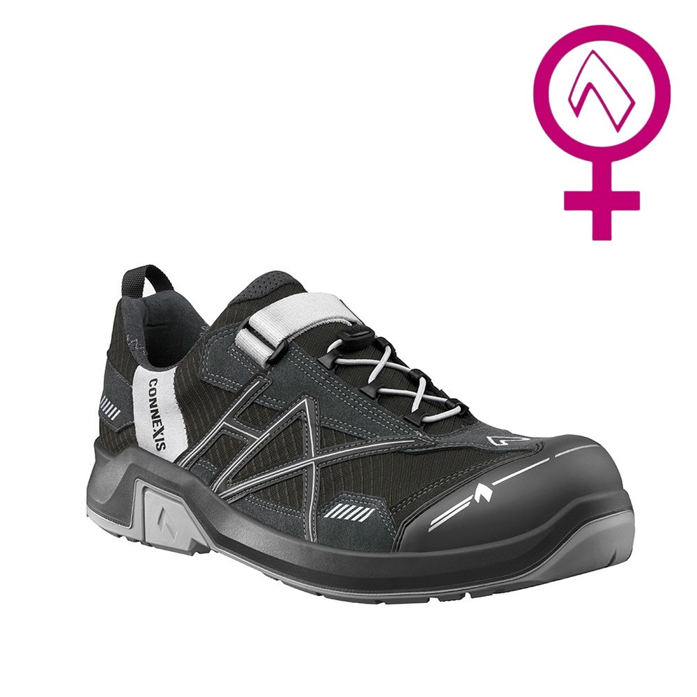 HAIX® CONNEXIS® Safety T WS S1P LOW Arbeitsschuh | Farbe: Grey / Silver | Größe: 35 / UK 3.0
