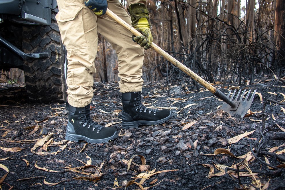 HAIX® Missoula 2.0 Feuerwehrstiefel / Einsatzstiefel | Farbe: Black | Größe: 40 / UK 6.5