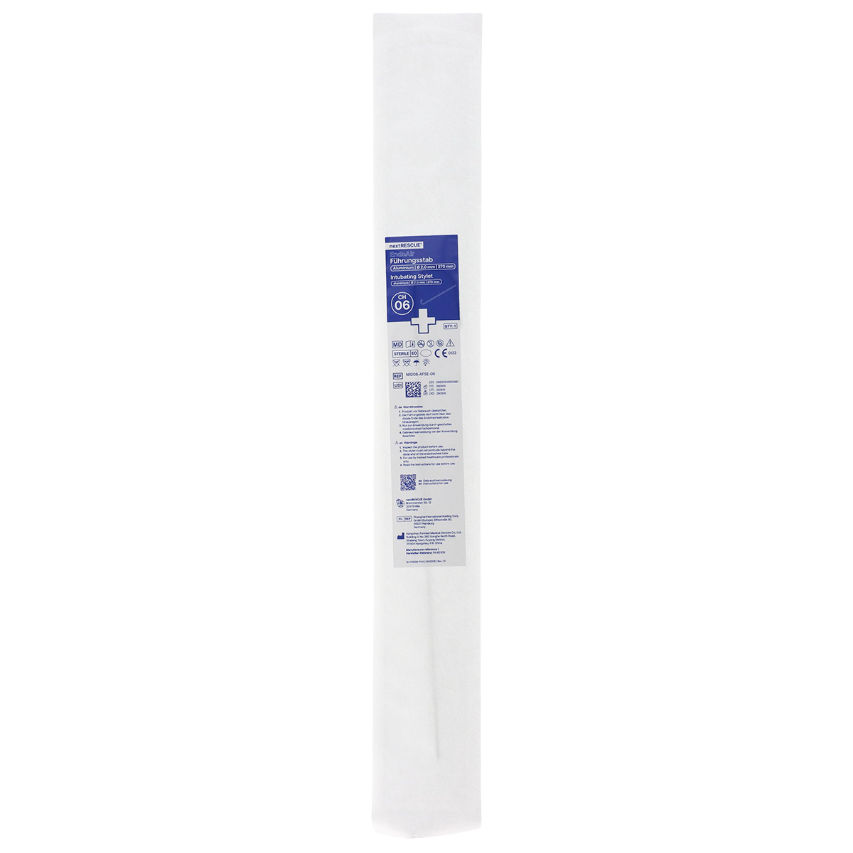nextRESCUE® EndoAir Führungsstab | CH 06 | Ø 2,0 mm | Länge: 270 mm