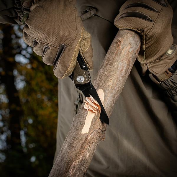 M-TAC® Kompaktes Multitool aus Edelstahl | Typ 2 | Farbe: Green / Black