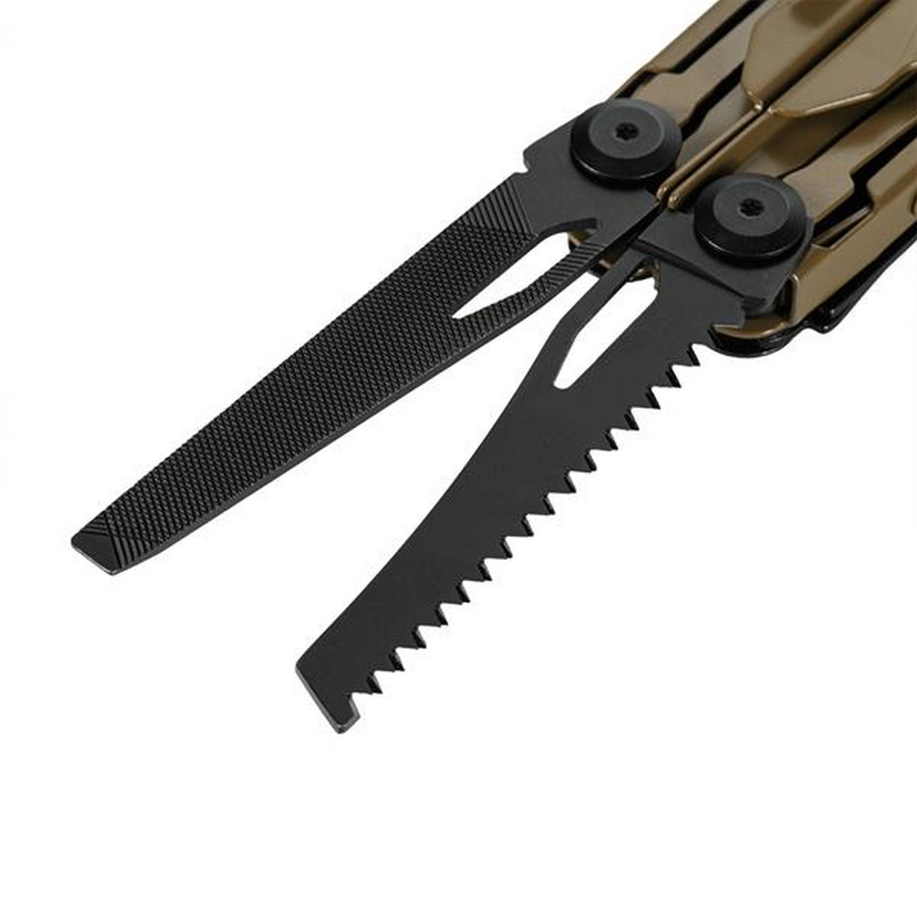 M-TAC® Multitool mit 17 Tools inklusive Etui | Typ 13 | Farbe: Brown / Black