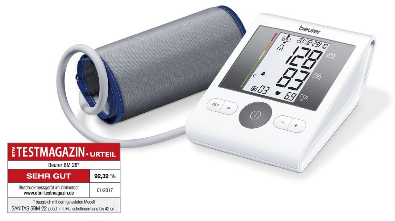 beurer Medical BM 28 Oberarm-Blutdruckmessgerät elektrisch