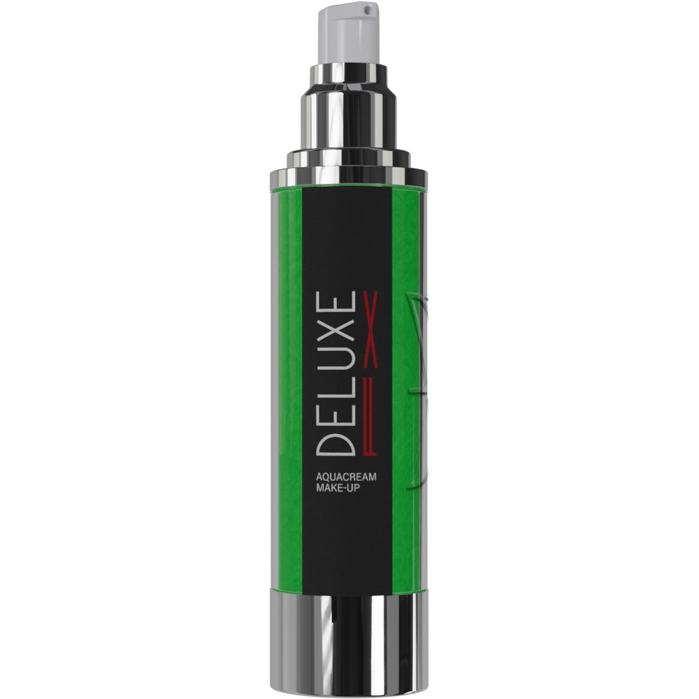 DELUXE-FX Schminke Aqua Cream Make-Up | Farbe: C65 / Grasgrün | Flasche á 100 ml