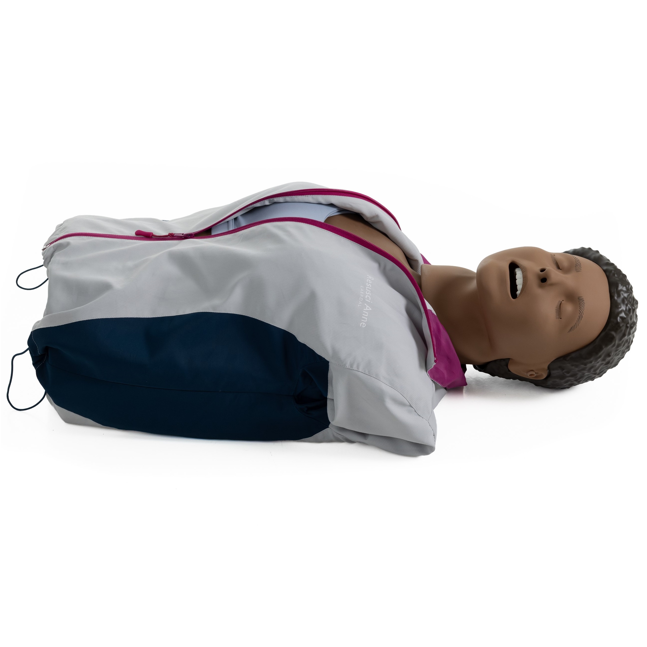 Laerdal® Resusci Anne™ QCPR AED Torso mit Airwaykopf | Dunkelhäutig