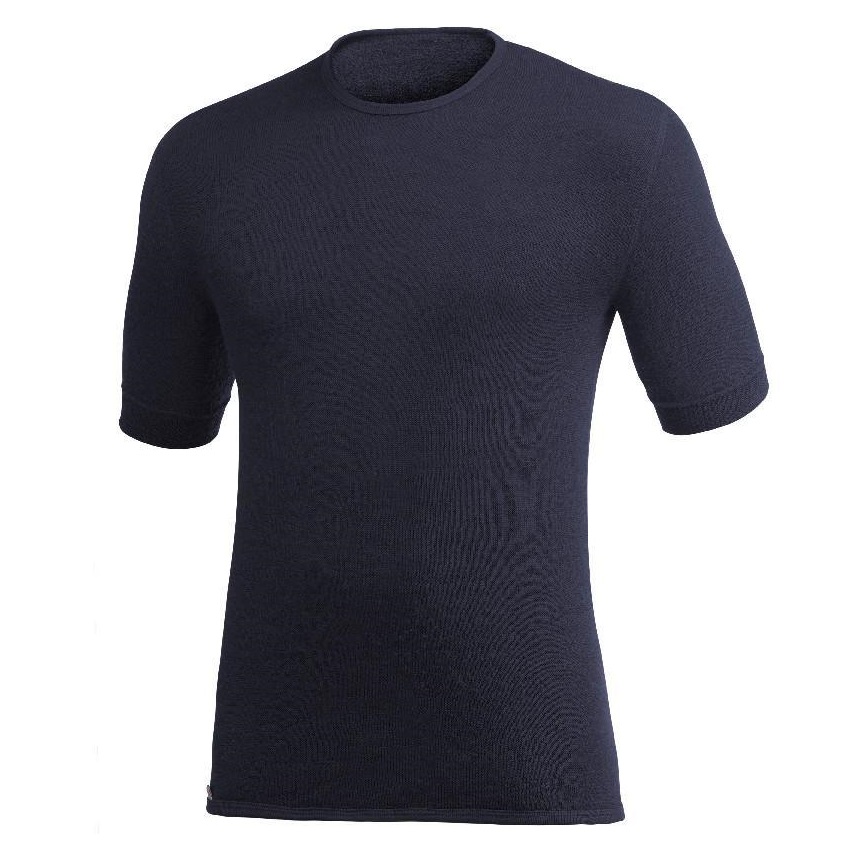 Woolpower® Tee 200 Unisex Shirt / Rundstrickshirt | Farbe: Dark Navy | Größe: L