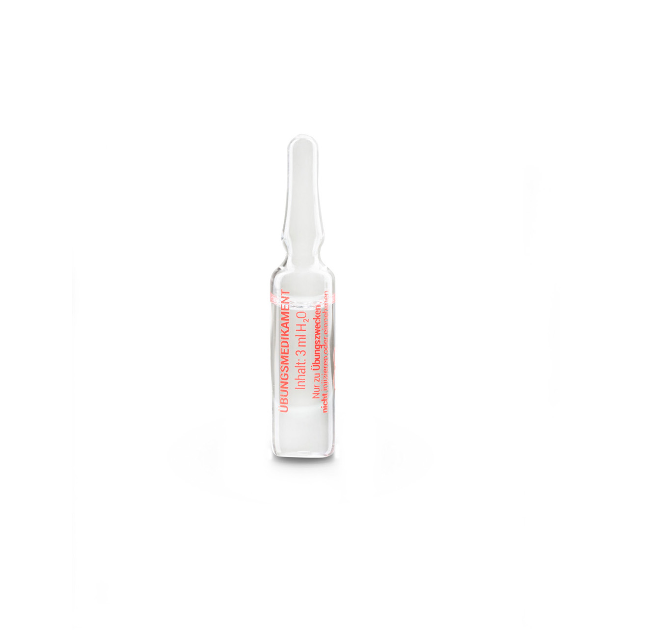 Übungsmediklamente® Brechampulle 3 ml | Packung á 100 Stück