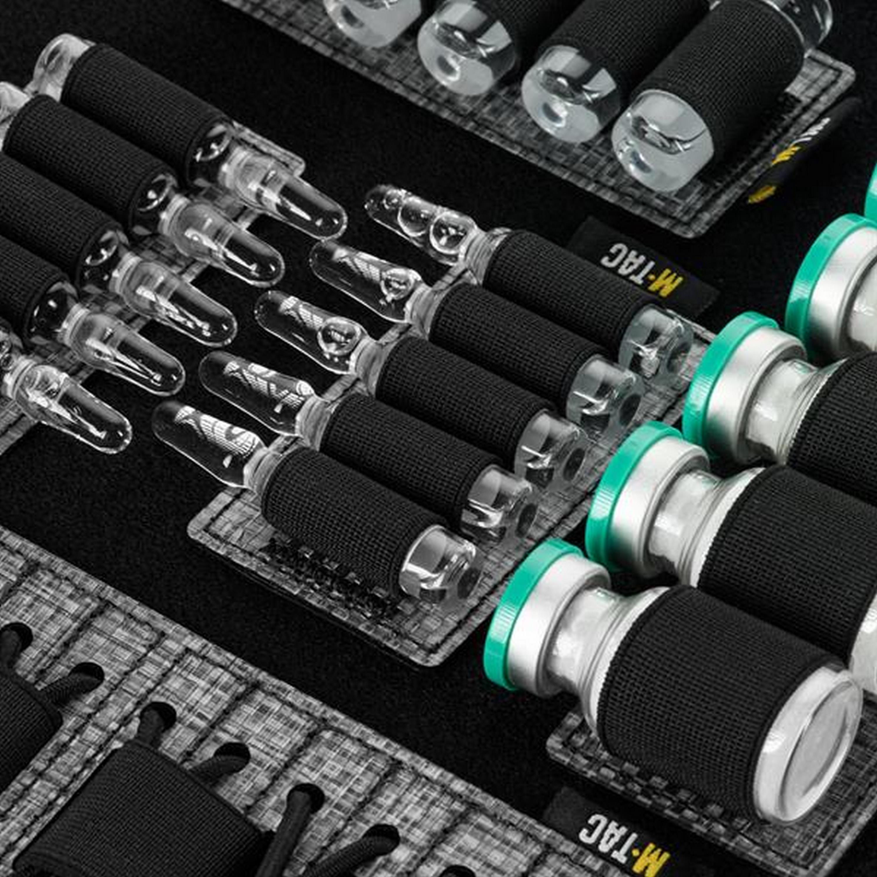 M-TAC® Modularer Einsatz für 2-ml-Ampullen | Farbe: Black