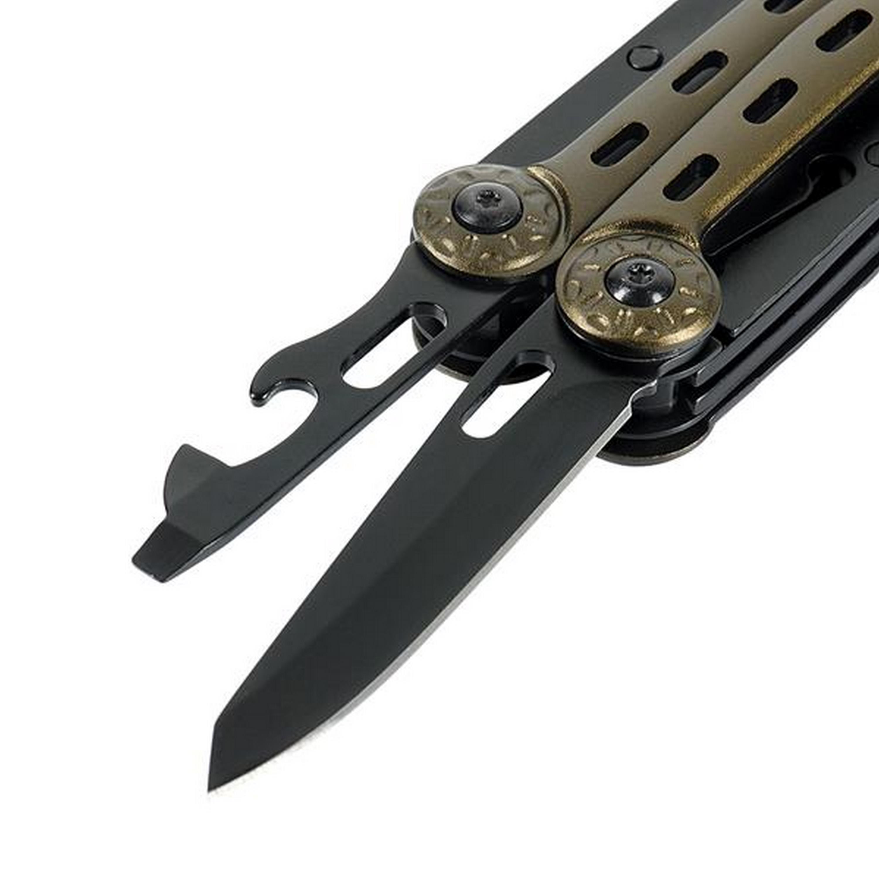 M-TAC® Multitool aus Edelstahl mit Nylon-Tasche | Typ 5 | Farbe: Oliv