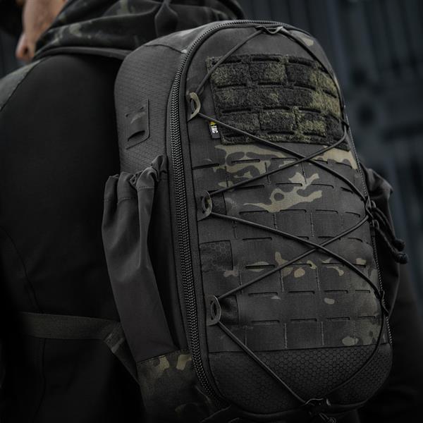 M-TAC® Elite Sturm Ergonomischer taktischer Rucksack | Volumen: 15 Liter | Farbe: Multicam Black