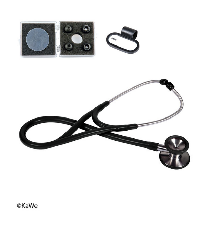 Master Stethoskop Für Kardiologie – Schwarz, ähnlich Littmann | Für Ärzte & Mediziner