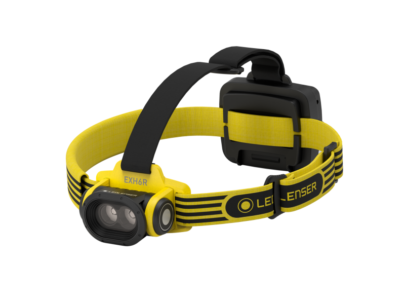 Ledlenser® EXH6R LED Stirnlampe | 250 Lumen | Farbe: Gelb