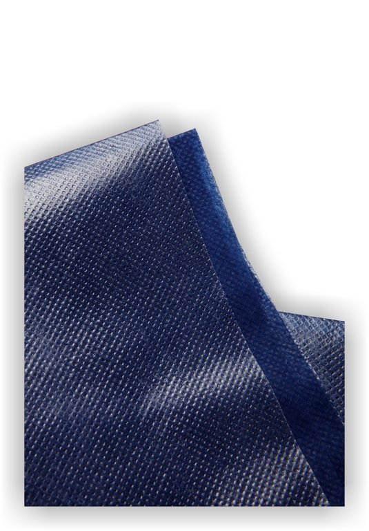 Rescue Trade Einmalvlieslaken | Abmessung: 100 cm x 200 cm | Farbe: Blau | Packung á 225 Stück