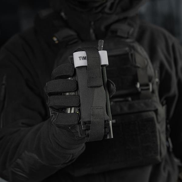 M-TAC® Elastische MOLLE Tourniquet-Pouch Gen III mit Markerhalter | Farbe: Black