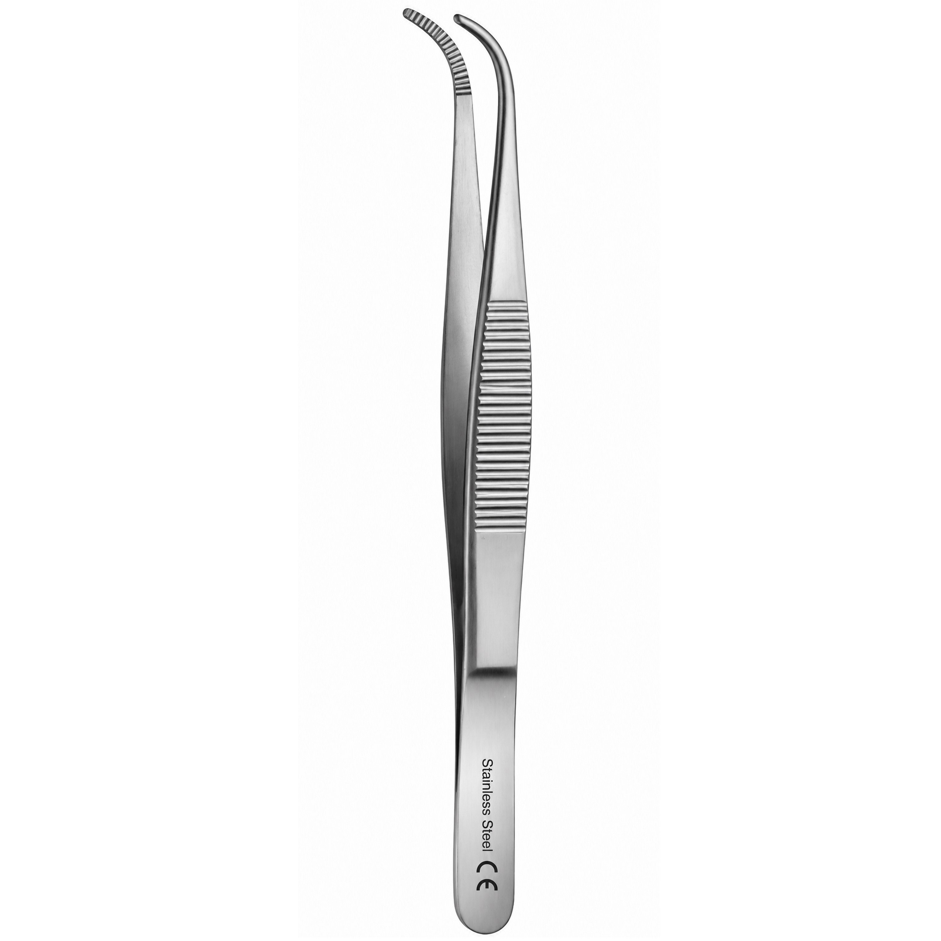 Yellow's® Pinzette anatomisch mittelbreit gebogen | Länge: 130 mm