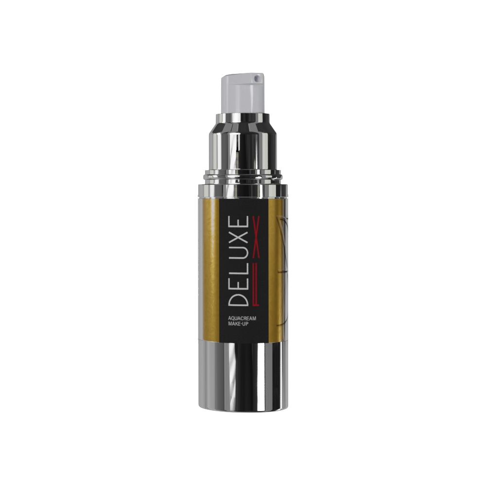  DELUXE-FX Schminke Aqua Cream Make-Up | Farbe: C14 / Gelbgold, Metallic