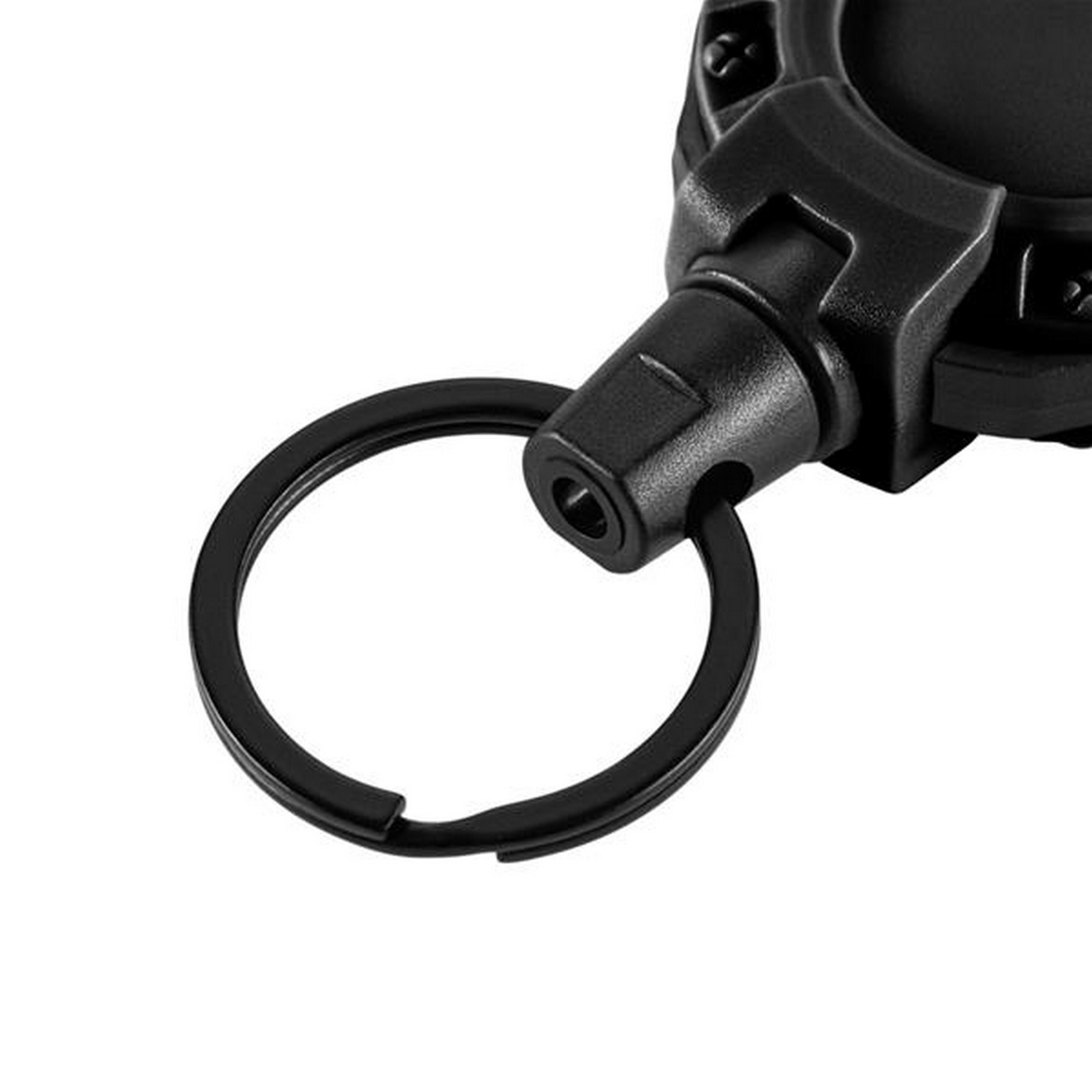 M-TAC® Karabiner mit ausziehbarem Schlüsselband | Länge: 65 cm | Farbe: Black