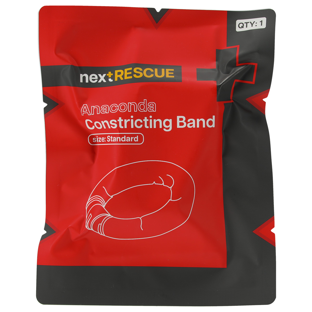 nextRESCUE® Anaconda Constricting IV Band / Venenstauer | Länge: Standard